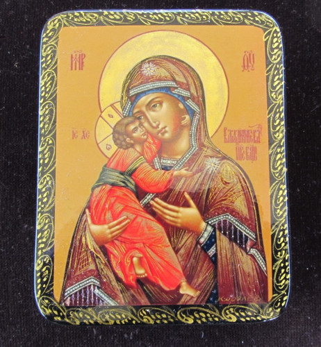 Scatola lacca russa - scatola, "