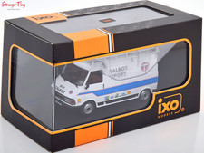 IXO Citroen C 35 Talbot Sport 1981 Assistenza con Barre Portatutto + Ruote 1:43