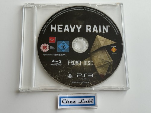 Heavy rain promo disc press - heavy,