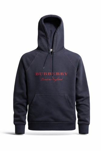 Burberry hoodie red - , stitched