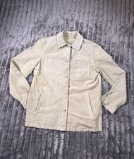 Giacca Vera Pelle Beige Da