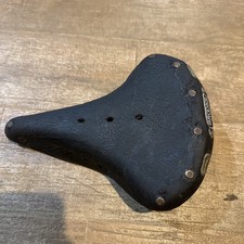 Sella bicicletta vintage Brooks England in pelle B72