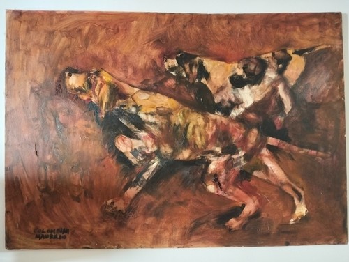 Quadro olio tela 70x100 - 70x100, di