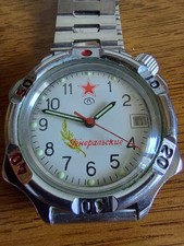 Vostok Komandirskie Orologio Russo Militare