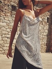 ZARA ASIMMETRICA PAILLETTES