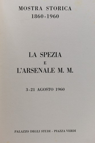 Libro spezia l - libro, l'arsenale