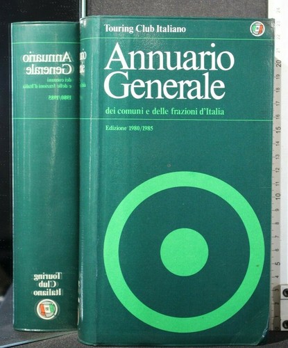 Annuario generale dei comuni - dei, e
