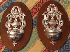 Coppia di Acquasantiere in