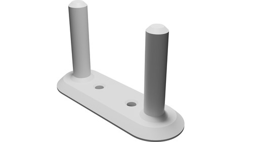 Supporto parete espositore - supporto, da