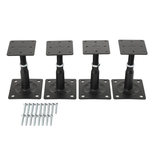 Supporto pali nero altezza - supporto,