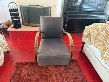 poltrona vintage anni '40 con