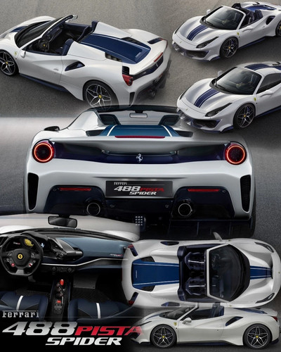 Ferrari 488 pista - 488,