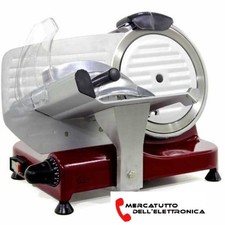 Affettatrice Professionale DCG AS2495R Corpo in Alluminio Lama  250mm Inox  300W