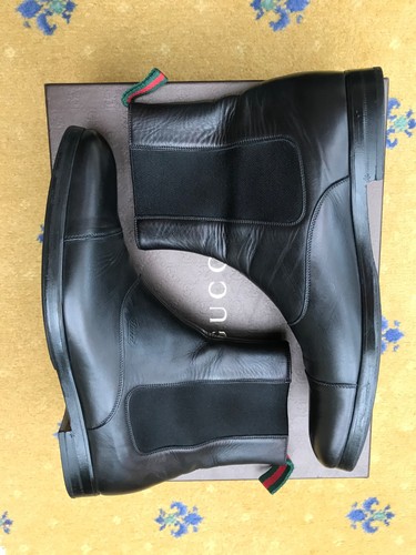 Gucci chelsea stivali pelle - stivali,