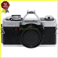 Minolta XG-7 silver fotocamera reflex automatica con otturatore elettronico. XG7