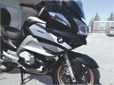FOR BMW R 1200 RT DECAL SET 2009-2013 LIGHT GRAY/GRAY/RED LINE