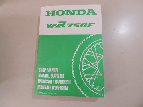 Honda vfr 750 1986 manuale - vfr,