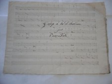 ANTICO VECCHIO MANOSCRITTO