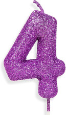 Candela Di Compleanno Viola