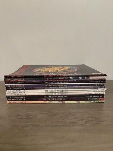 Connoisseur magazine lot - lot, of