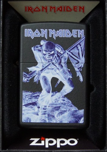 Accendino zippo iron - accendino, maiden"
