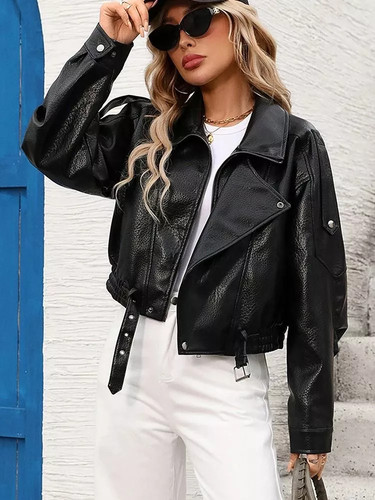 Giacca donna corta nera - donna,