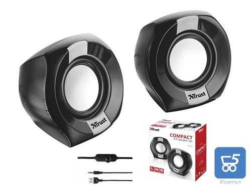 Set altoparlanti trust - 2, 2.0