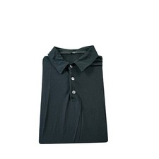 Polo uomo Zanone nera cotone