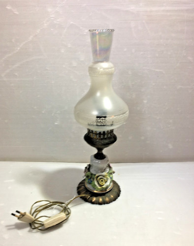 Lampada elettrica metallo e - elettrica, in