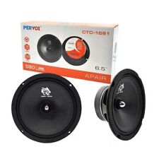 x Coppia Di Casse Auto Altoparlanti Speaker 580 Watt 16 Cm Ctc-1681 awe