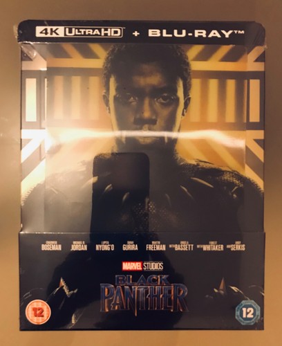 Black panther steelbook - black,