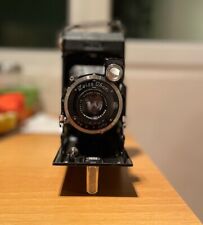 ZEISS IKON IKONTA FOTOCAMERA ANALOGICA FOLDING TESSAR 4.5/12 cm con CUSTODIA