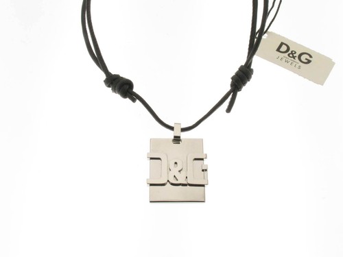 Collana pendente overlap - d&g,