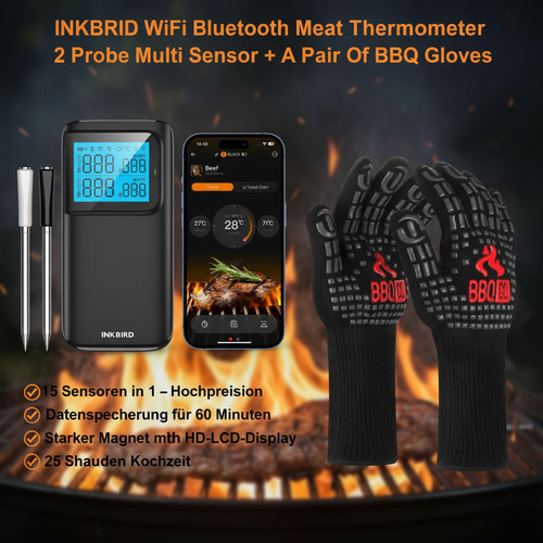 Inkbird termometro carne - inkbird,