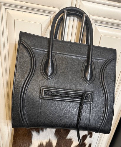 Borsa donna celine nera - borsa, pelle