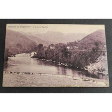 Cartolina Dintorni di Borgosesia - Il Sesia ad Agnona