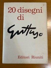 20 DISEGNI DI RENATO GUTTUSO PIER PAOLO PASOLINI EDITORI RIUNITI 1962 ROMA