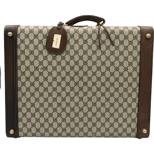 Valigia pelle vintage gucci - valigia,