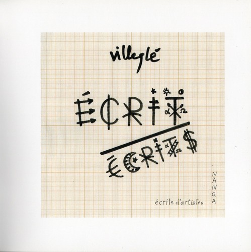 Jacques villeglé écrit - /,