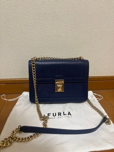 Borsa tracolla furla blu - borsa,
