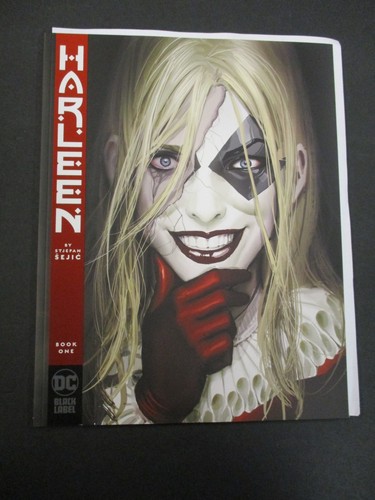 Harleen dc black - vf/nm;,