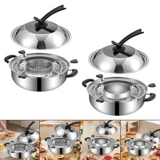 Set di cottura commerciale in pentola calda Hotpot rotante per il ristorante