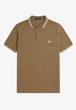 Polo Fred Perry M marrone