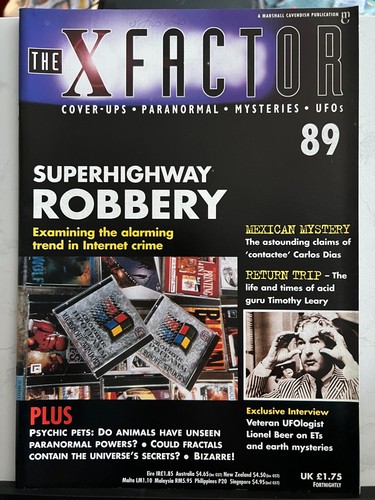 The factor magazine issue - x,