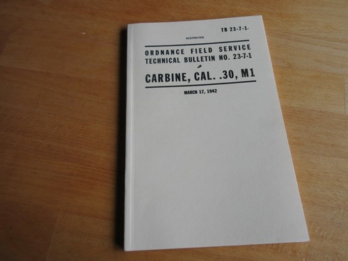 Manuale tecnico tdv carabina - tecnico,