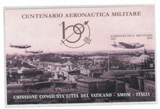 ITALIA - REPUBBLICA - Foglietto Minifoglio 100° Aeronautica Militare 2023**Nuovo
