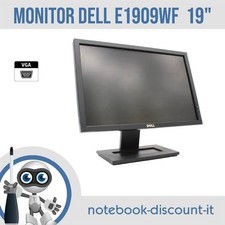 Monitor DELL E1909Wf Schermo 19"  per Computer  DESKTOP  VGA   16:10  1440x900px