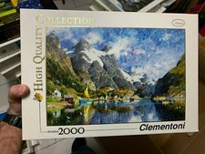 norwegian fjord 32533 clementoni puzzle 2000 pezzi pucle