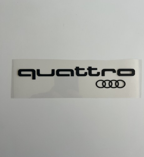 Adesivo logo quattro con - logo,
