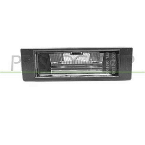 Luce targa senza - targa, dx/sx